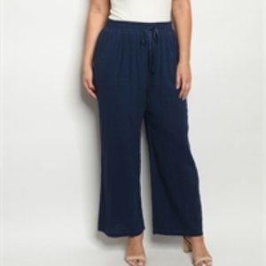 Navy Plus Pants